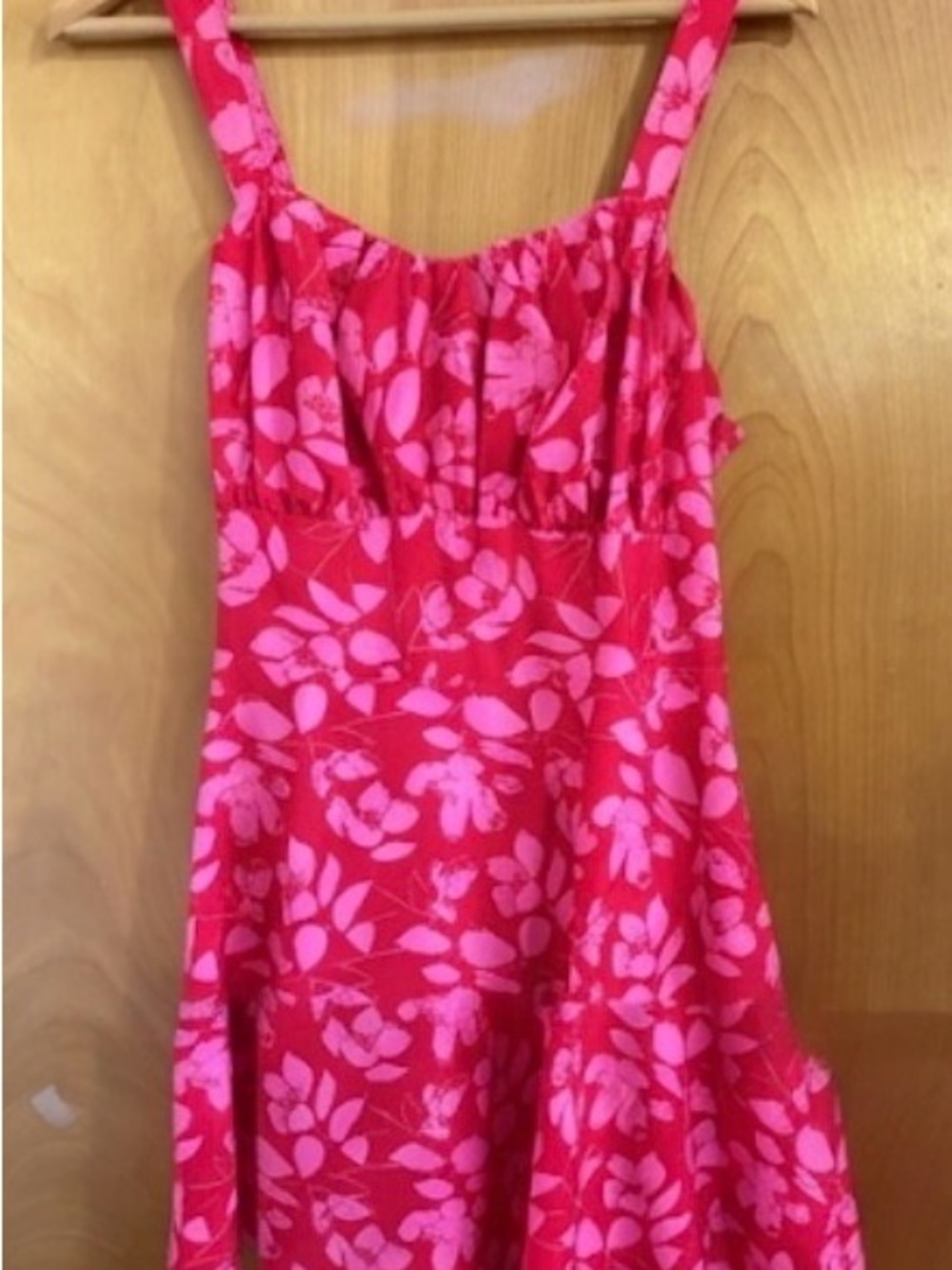 Pink & Hot Pink Floral Sundress